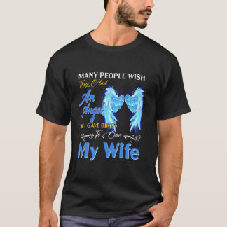 T-shirt Mon Ange Manque De Souvenirs De Mon Au Ciel