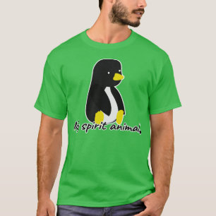 T-shirt Mon animal spirituel est un pingouin