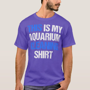 T-shirt Mon aquarium nettoyant pêcheur