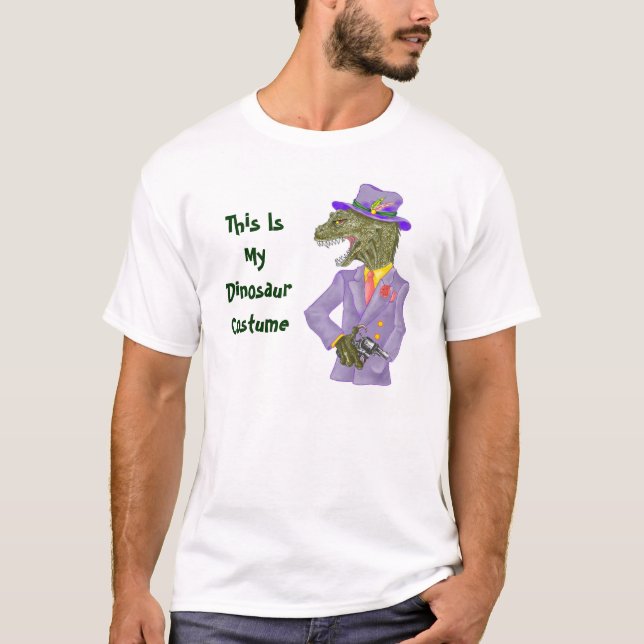 T-shirt Mon autre costume de dinosaure (Devant)