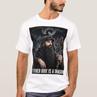 T-shirt Mon Autre Véhicule Est un Dragon