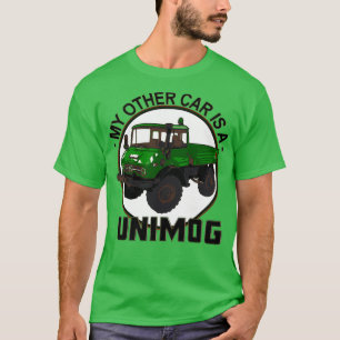 T-shirt Mon autre voiture est Unimog Green
