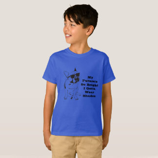 T-shirt Mon avenir si lumineux j'ai obtenu de porter des