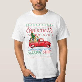 T-shirt Mon Beagle de pyjama de Noël