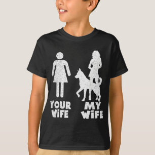 T-shirt Mon berger allemand Votre cadeau My Wife