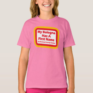 T-shirt Mon bologne a un prénom