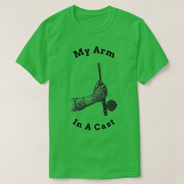 T-shirt Mon Bras Dans Un Pot (Design devant)