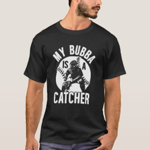 T-shirt Mon Bubba est un frère de baseball receveur de bas