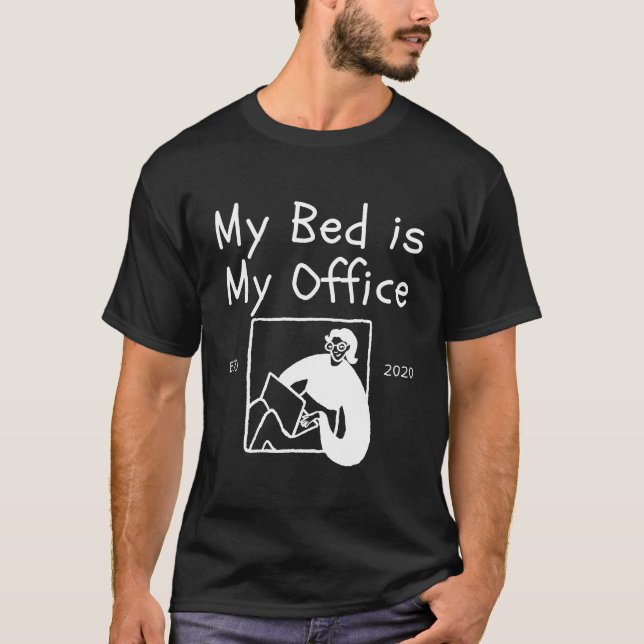 T-shirt Mon bureau (Devant)