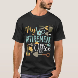 T-shirt Mon Bureau De Retraite Gardening Grandma Gra Retra