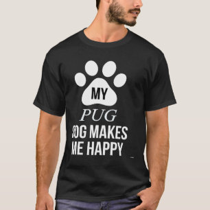 T-shirt Mon Carlin Me Rend Heureux - Cadeau Pour Parent De