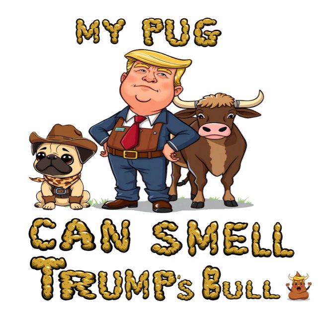T-shirt Mon carlin sent la taule de Trump (Créateur téléchargé)