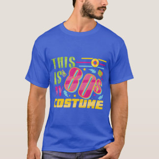 T-shirt Mon Carnaval de Costumes des Années 80 Soirée Rétr