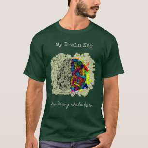 T-shirt Mon Cerveau A Trop D'Onglets Ouverts