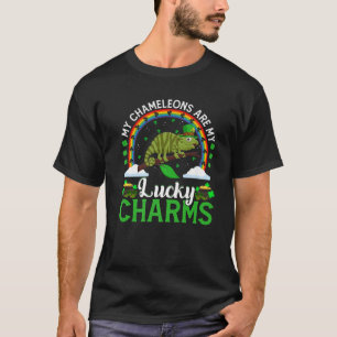 T-shirt Mon Chameleon Est Mes Charmants Chanceux Chameleon