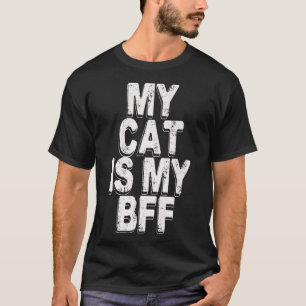 T-shirt mon chat est mon bff