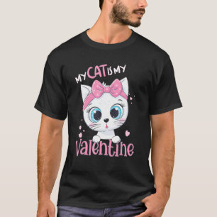 T-shirt Mon chat est mon chat de la Saint-Valentin Chats m