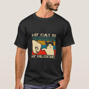 T-shirt Mon Chat Est Mon T-Valentin