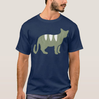 T-shirt Mon chat est mon thérapeute chat drôle chemise fil