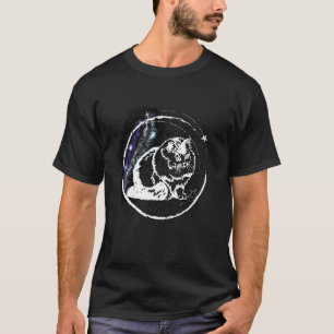 T-shirt Mon chat est mon univers J'aime toutes les stars d