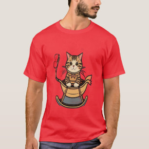 T-shirt Mon chat jaune ici ajoutera de la beauté à votre c