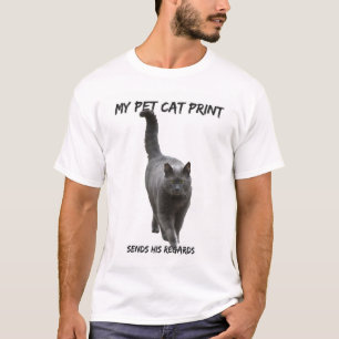 T-shirt Mon chat pour animaux de compagnie Imprimer T-shir