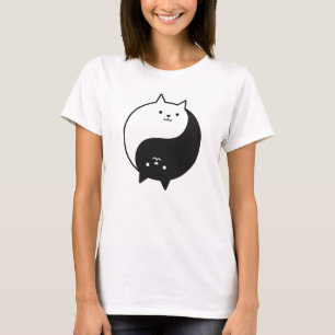 T-shirt Mon Chat Yin Et Yang