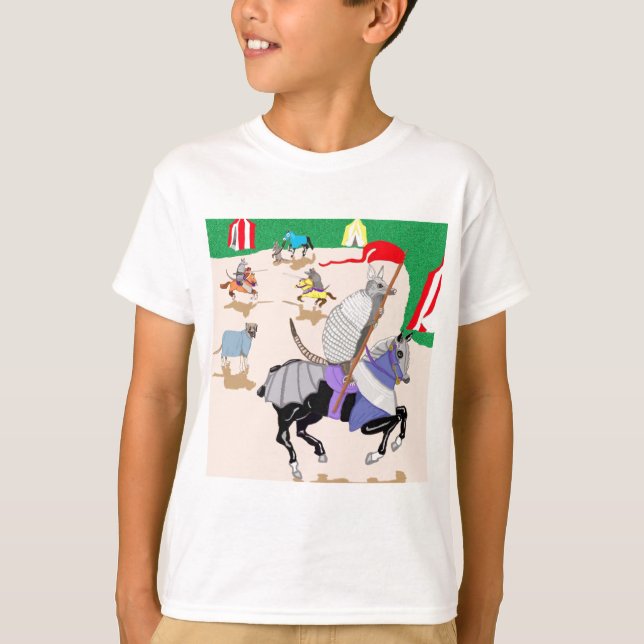 T-shirt Mon chevalier dans l'armure brillante (Devant)
