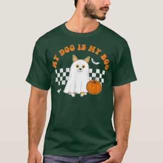 T-shirt Mon Chien Corgi Est Mon Bois