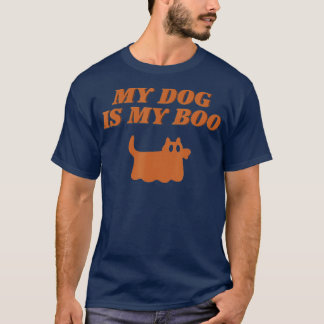 T-shirt Mon Chien Est Boo Drôle Propriétaire Chien Boo Gho