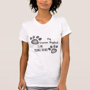 T-shirt Mon chien est mon entraîneur personnel - personnal