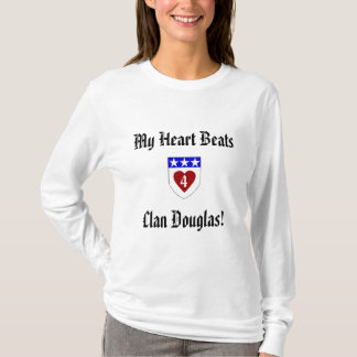 T-shirt Mon clan Douglas des battements de coeur 4 !