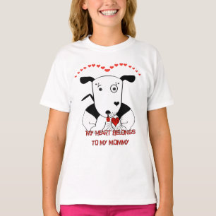 T-shirt Mon coeur appartient à ma maman