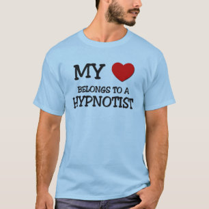 T-shirt Mon coeur appartient à un HYPNOTISEUR