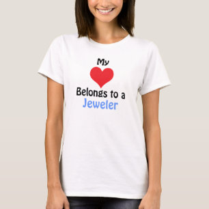 T-shirt Mon coeur appartient à un joaillier