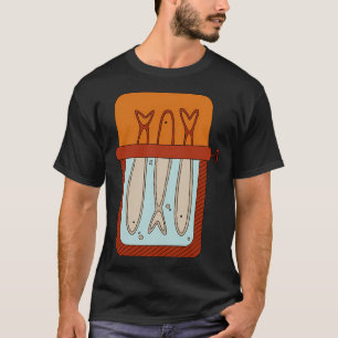 T-shirt Mon cœur appartient à un joueur de pêche