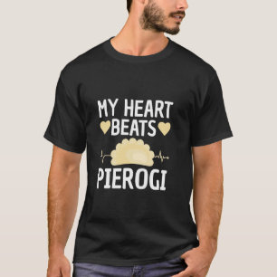 T-shirt Mon cœur bat Pierogi - Racines polonaises Pologne