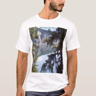 T-shirt Mon coeur est ici