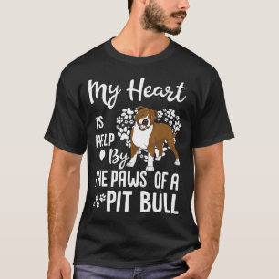 T-shirt Mon Coeur Est Tenu Par Les Pattes D'Un Taureau De 