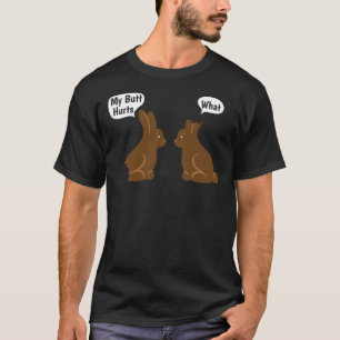 T-shirt Mon coeur fait mal - Quoi - Garçons Bunni au choco