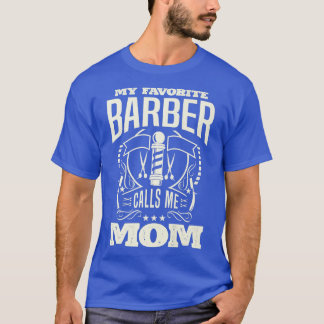 T-shirt Mon coiffeur préféré m'appelle maman pour un coiff