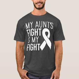 T-shirt Mon combat Auntx27s est mon combat