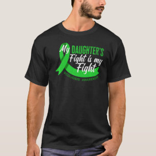 T-shirt Mon Combat De Fille Est Mon Combat De Scoliosis Aw