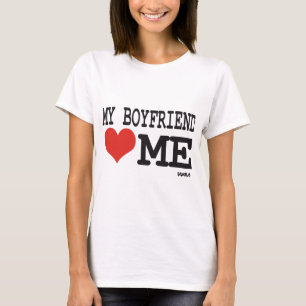 T-shirt Mon copain m'aime