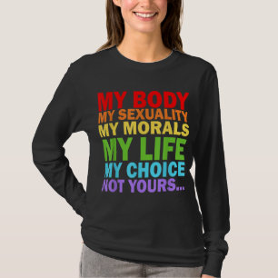 T-shirt Mon corps Ma sexualité Pro Choice - Femmes féminis