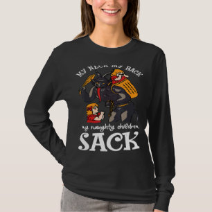 T-shirt Mon Cou Mon Dos Mes Enfants Fils Sack Krampus S