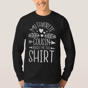 T-shirt Mon Cousin Favori M'A Acheté Cette Chemise - Corre
