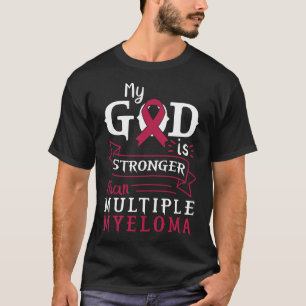 T-shirt Mon Dieu Est Plus Fort Que La Sensibilisation Au M