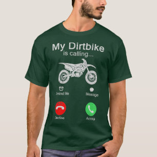 T-shirt Mon Dirtbike Appelle La Motocross Du Braaap De Off