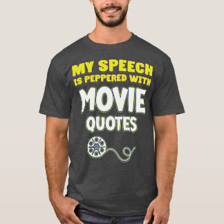 T-shirt Mon Discours Est Parsemé De Citations